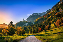 Obraz Zámok na skale 1884